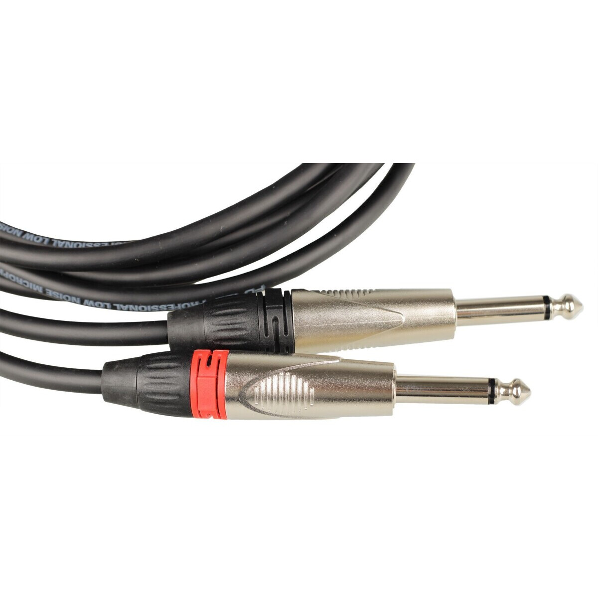 Кабель 3.5 Jack (M) - 2x 6.3 Jack (M), 3м, FORCE FLC-15 - FLC-15/3 - фото 4