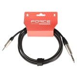Кабель межблочный 3.5 Jack (M) - 6.3 Jack (M), 2м, FORCE FLC-150 (FLC-150/2)