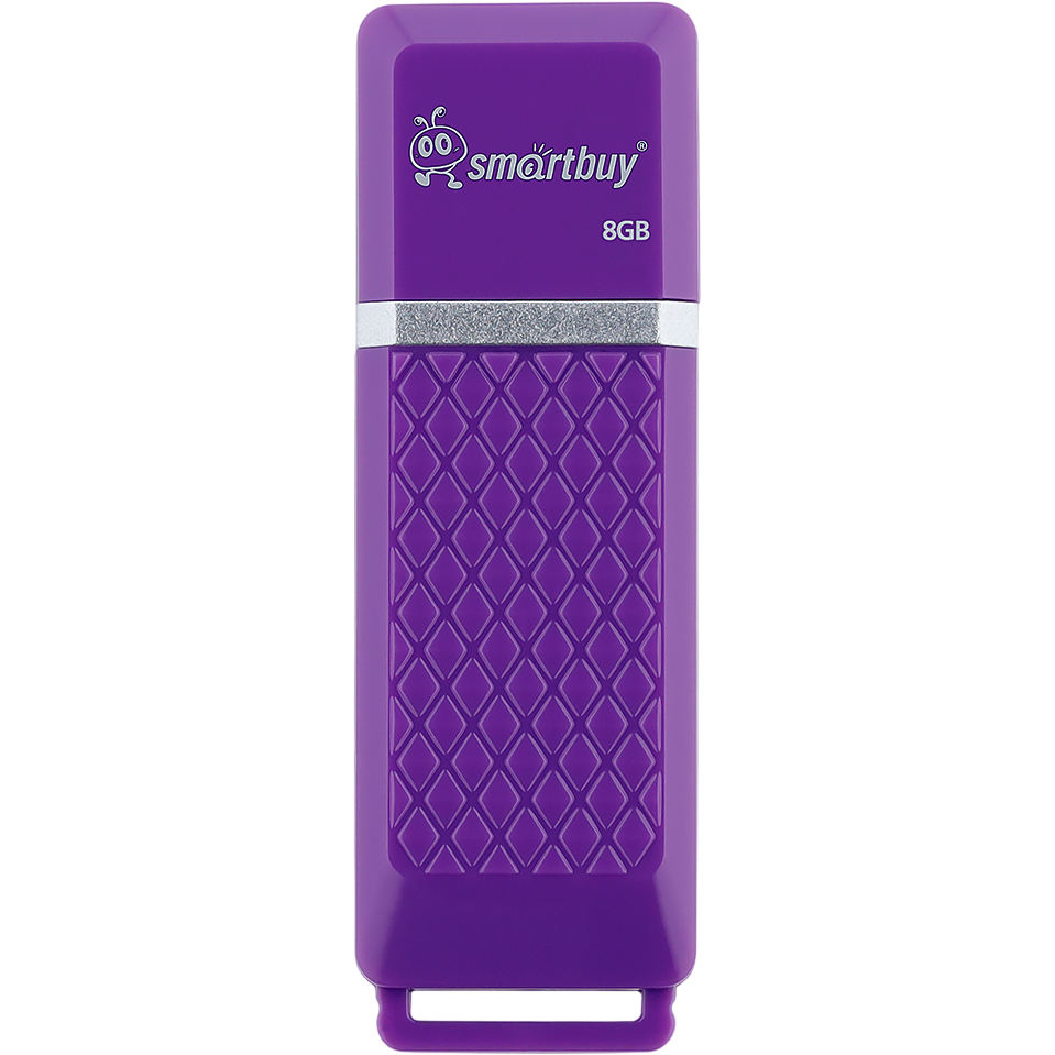 USB Flash накопитель 8GB SmartBuy Quartz Violet (SB8GBQZ-V)