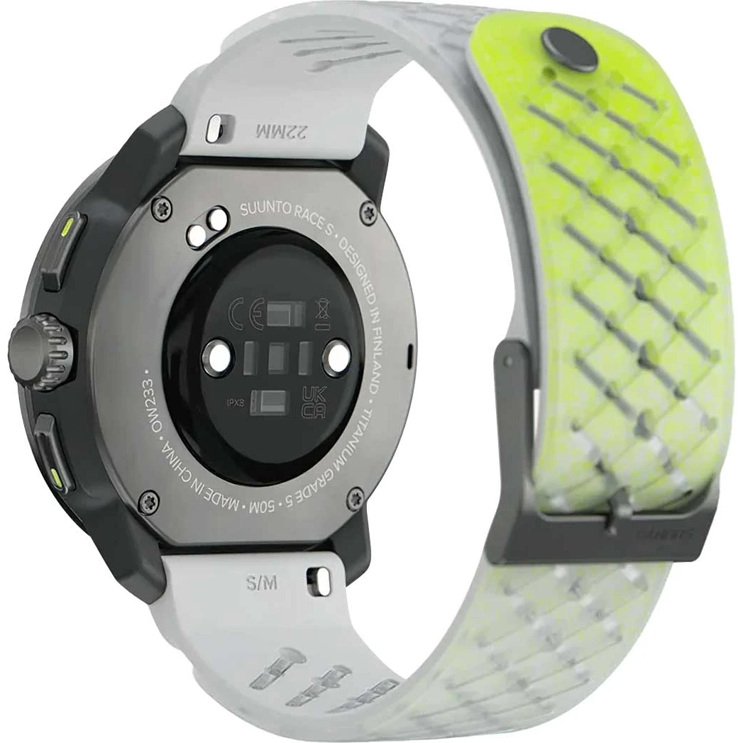 Умные часы Suunto Race S 45mm Titanium Canary - SS051105000 - фото 5