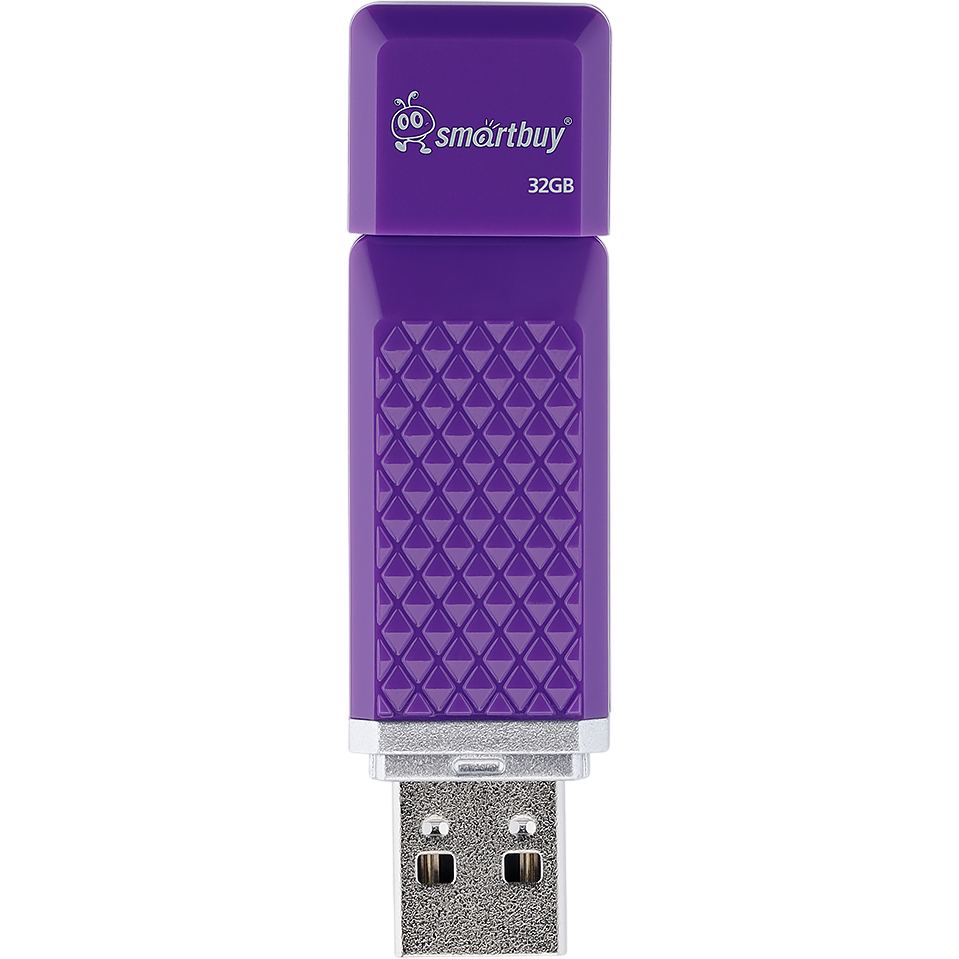 USB Flash накопитель 32GB SmartBuy Quartz Violet (SB32GBQZ-V) - фото 3