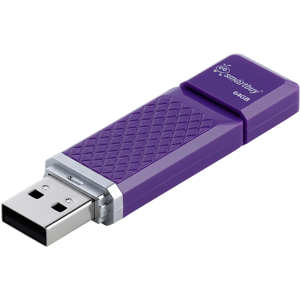 USB Flash накопитель 64GB SmartBuy Quartz Violet (SB64GBQZ-V) - фото 2