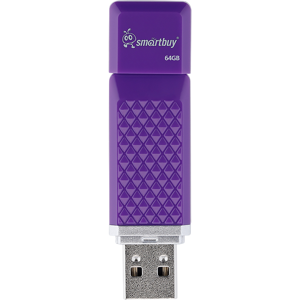 USB Flash накопитель 64GB SmartBuy Quartz Violet (SB64GBQZ-V) - фото 3
