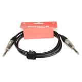 Кабель инструментальный 6.3 Jack (M) - 6.3 Jack (M), 1.5м, FORCE FGC-09 Black (FGC-09/1.5)