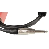 Кабель инструментальный 6.3 Jack (M) - 6.3 Jack (M), 1.5м, FORCE FGC-09 Black (FGC-09/1.5)