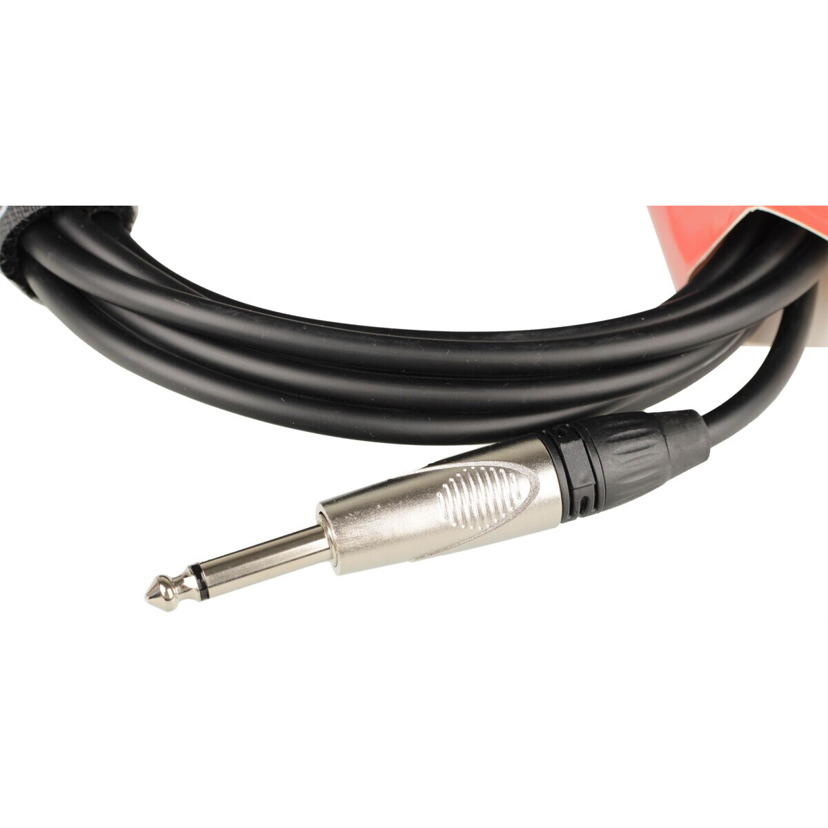 Кабель инструментальный 6.3 Jack (M) - 6.3 Jack (M), 3м, FORCE FGC-09 Black - FGC-09/3 - фото 3