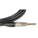 Кабель инструментальный 6.3 Jack (M) - 6.3 Jack (M), 3м, FORCE FGC-09 Black (FGC-09/3)