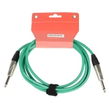 Кабель инструментальный 6.3 Jack (M) - 6.3 Jack (M), 3м, FORCE FGC-09 Green (FGC-09/3 GR)