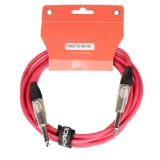 Кабель инструментальный 6.3 Jack (M) - 6.3 Jack (M), 3м, FORCE FGC-09 Red (FGC-09/3 RD)