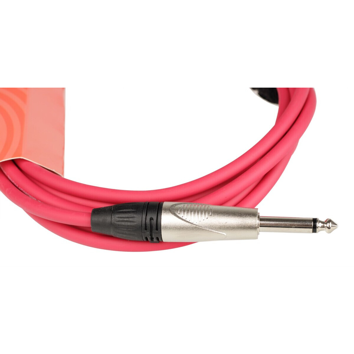 Кабель инструментальный 6.3 Jack (M) - 6.3 Jack (M), 3м, FORCE FGC-09 Red - FGC-09/3 RD - фото 3