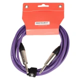Кабель инструментальный 6.3 Jack (M) - 6.3 Jack (M), 3м, FORCE FGC-09 Violet (FGC-09/3 VT)