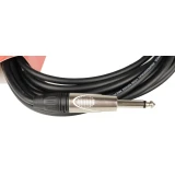 Кабель инструментальный 6.3 Jack (M) - 6.3 Jack (M), 6м, FORCE FGC-09 Black (FGC-09/6)