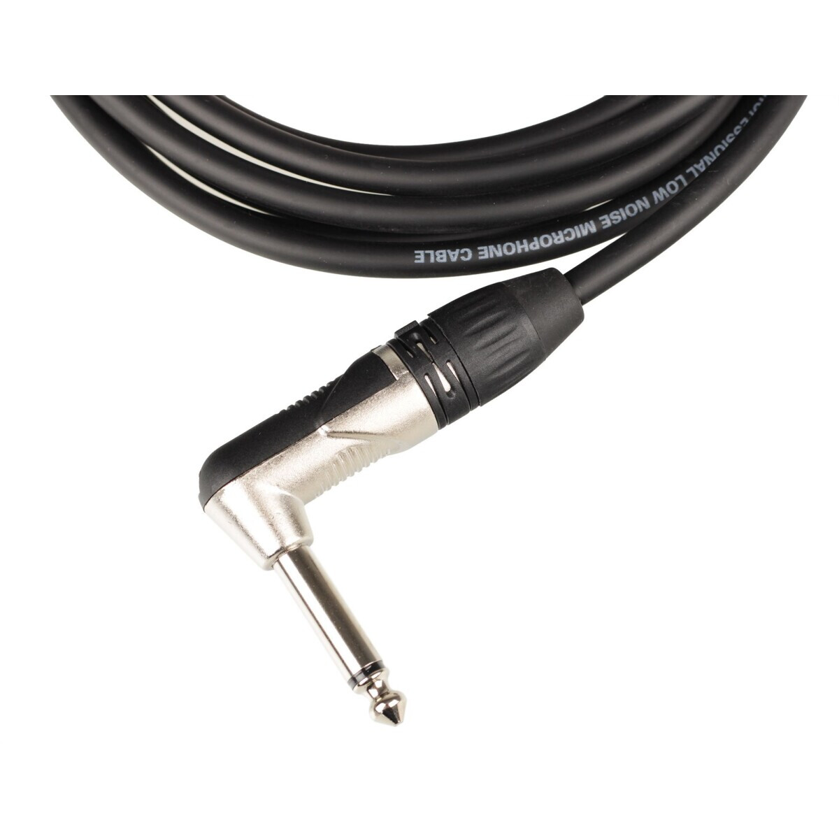 Кабель инструментальный 6.3 Jack (M) - 6.3 Jack (M), 3м, FORCE FGC-09/3L Black - фото 5