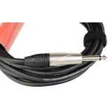 Кабель инструментальный 6.3 Jack (M) - 6.3 Jack (M), 4.5м, FORCE FGC-09/4.5L Black