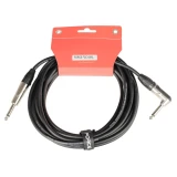 Кабель инструментальный 6.3 Jack (M) - 6.3 Jack (M), 6м, FORCE FGC-09/6L Black