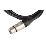 Кабель микрофонный XLR (M) - XLR (F), 1.5м, FORCE FMC-05 Black (FMC-05/1.5)
