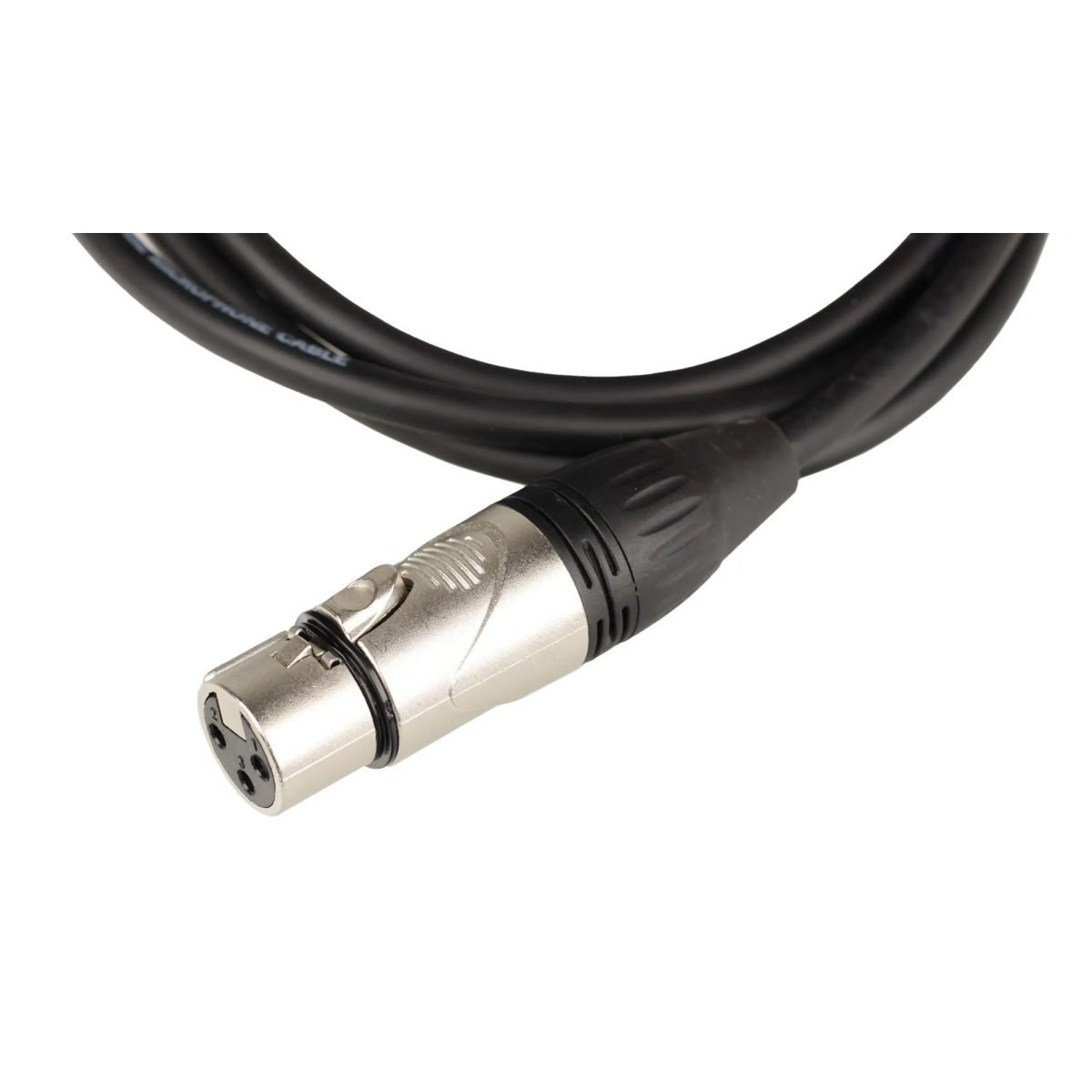 Кабель микрофонный XLR (M) - XLR (F), 1.5м, FORCE FMC-05 Black - FMC-05/1.5 - фото 4