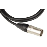 Кабель микрофонный XLR (M) - XLR (F), 1.5м, FORCE FMC-05 Black (FMC-05/1.5)