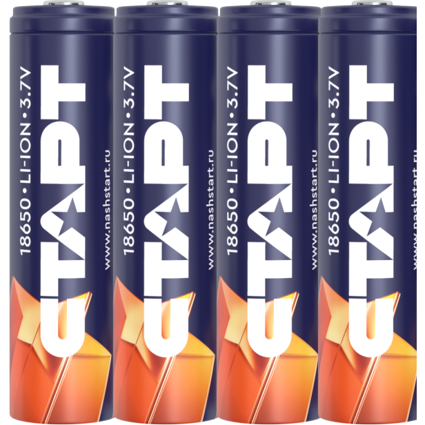 Аккумулятор СТАРТ (18650, 2600mAh, 4 шт.) - 4610116239353