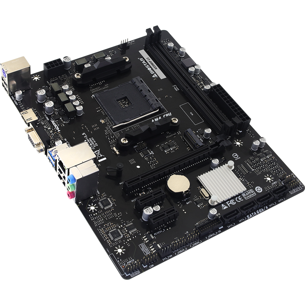 Материнская плата Biostar A520MHP 2.0 - фото 2