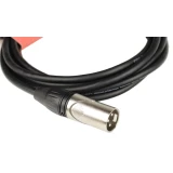 Кабель микрофонный XLR (M) - XLR (F), 3м, FORCE FMC-05 Black (FMC-05/3)