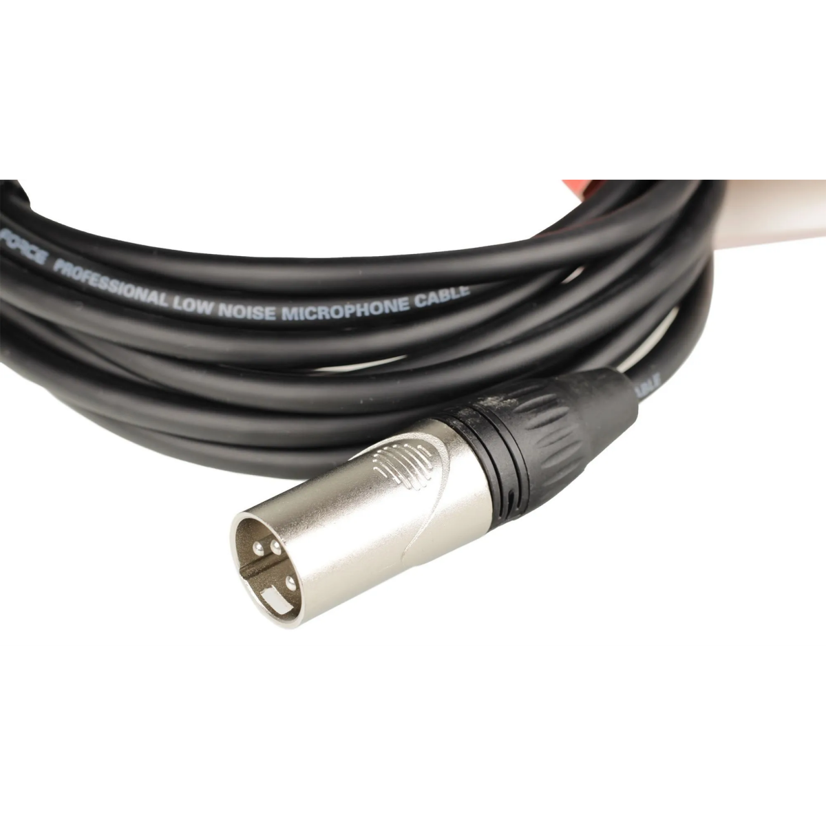 Кабель микрофонный XLR (M) - XLR (F), 4.5м, FORCE FMC-05 Black - FMC-05/4.5 - фото 5