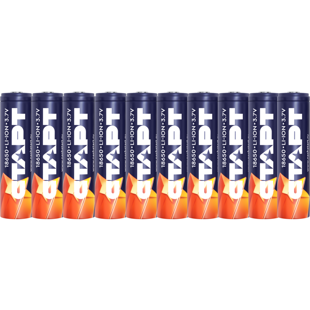 Аккумулятор СТАРТ (18650, 3000mAh, 10 шт.) - 4610116239315
