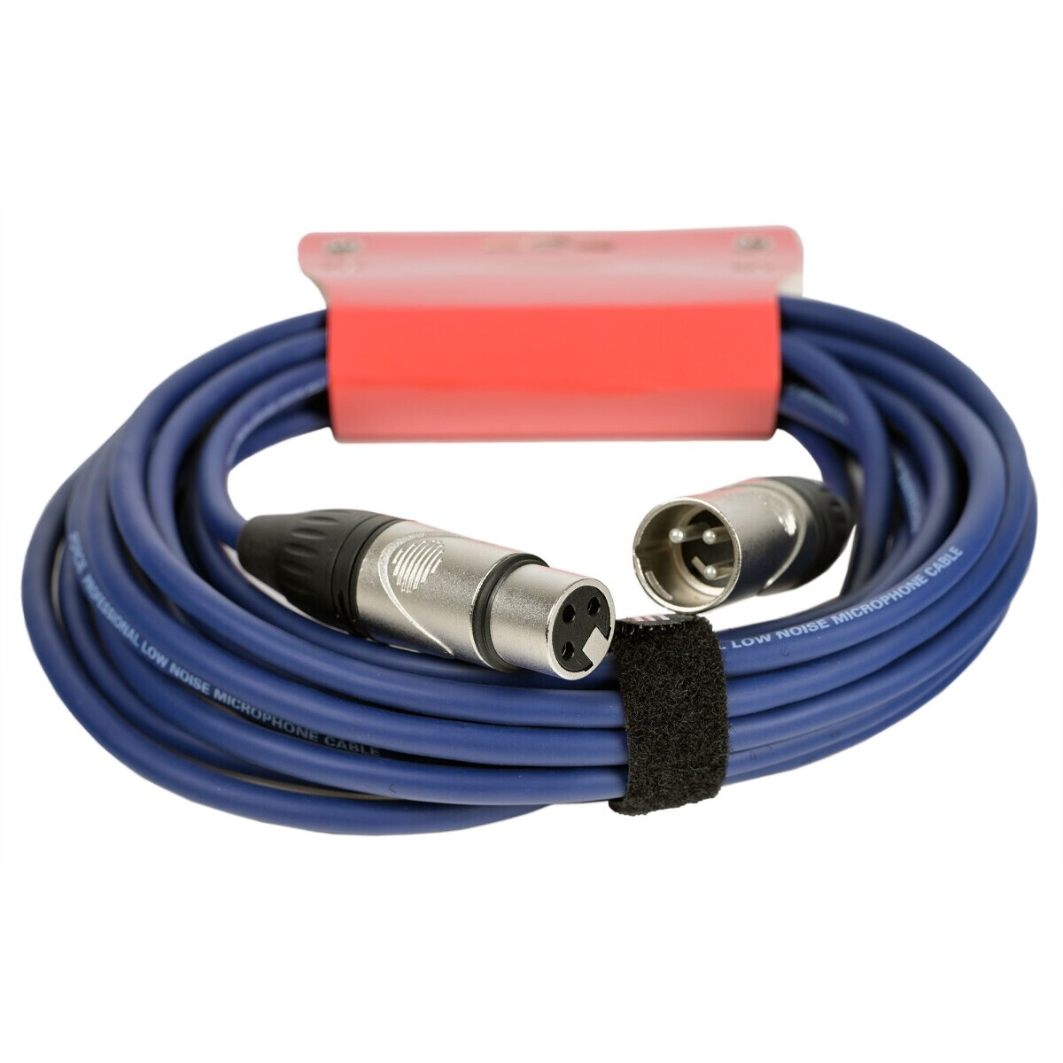 Кабель микрофонный XLR (M) - XLR (F), 6м, FORCE FMC-05 Blue - FMC-05/6 BL - фото 3