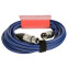 Кабель микрофонный XLR (M) - XLR (F), 6м, FORCE FMC-05 Blue - FMC-05/6 BL - фото 3