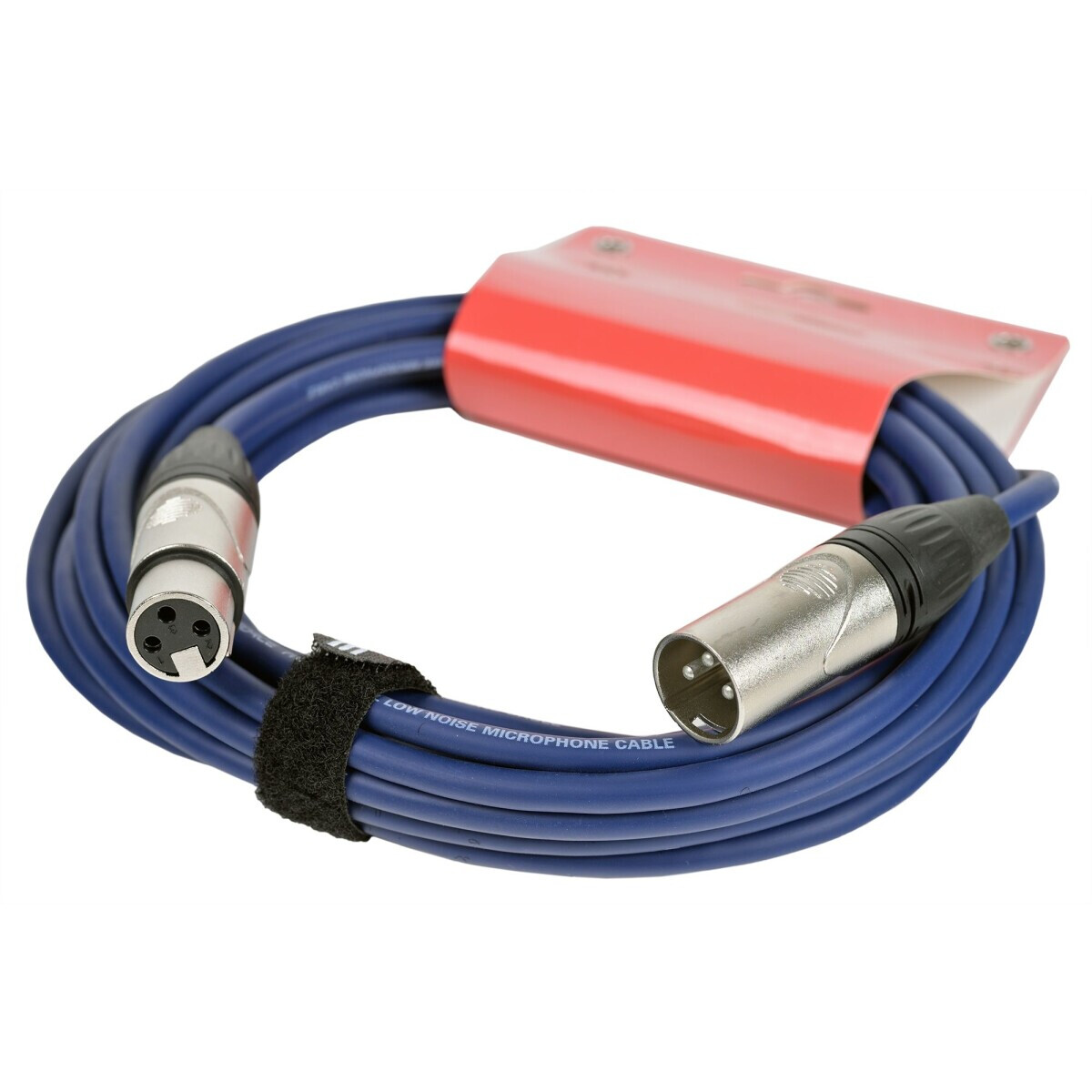 Кабель микрофонный XLR (M) - XLR (F), 6м, FORCE FMC-05 Blue - FMC-05/6 BL - фото 4