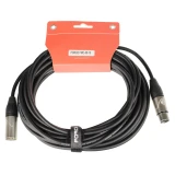 Кабель микрофонный XLR (M) - XLR (F), 10м, FORCE FMC-05 Black (FMC-05/10)