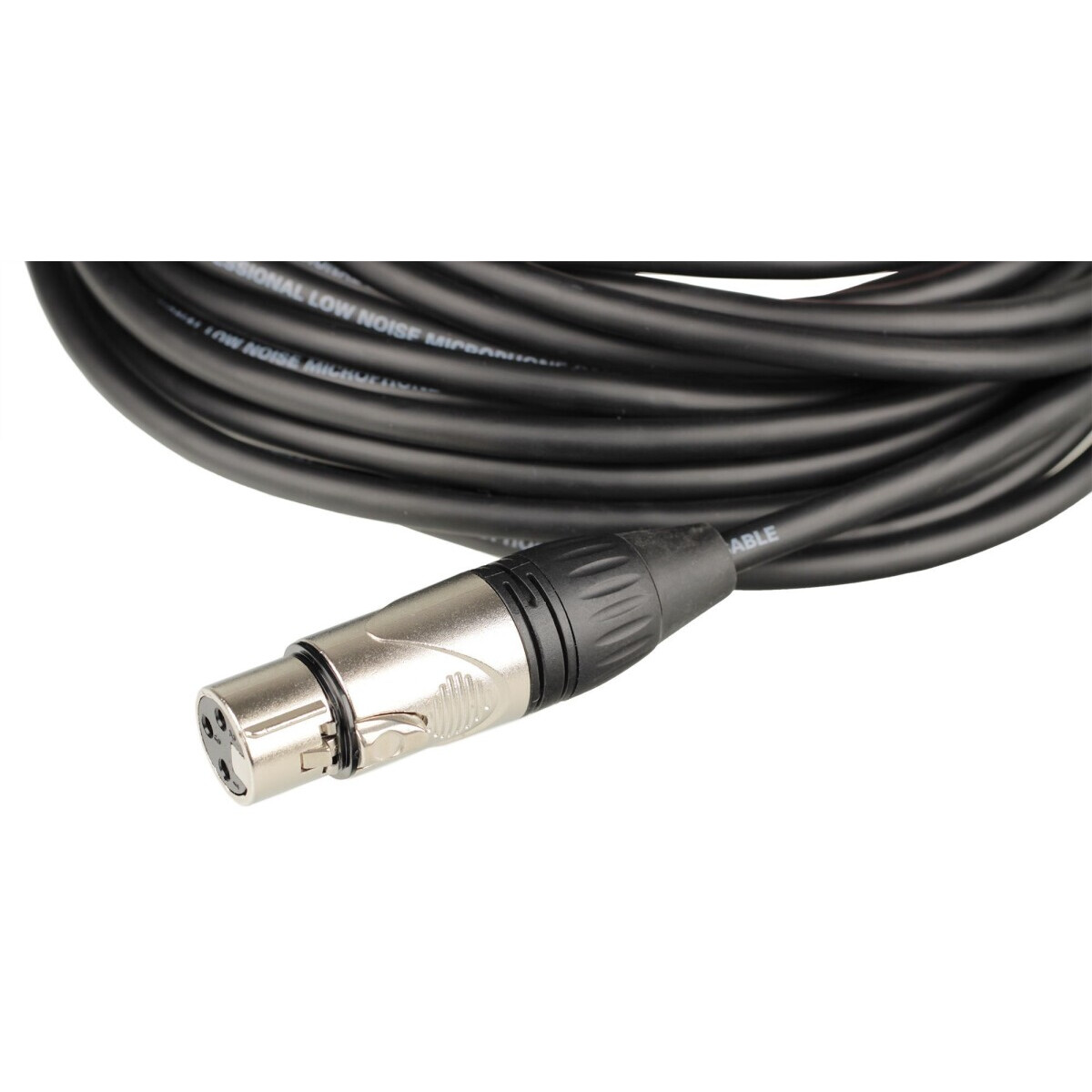 Кабель микрофонный XLR (M) - XLR (F), 10м, FORCE FMC-05 Black - FMC-05/10 - фото 5