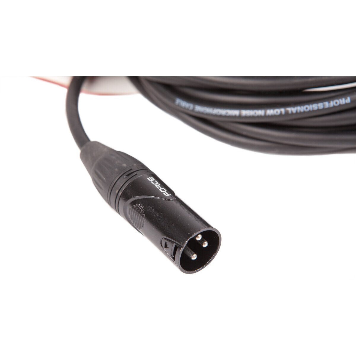 Кабель микрофонный XLR (M) - XLR (F), 9м, FORCE FMC-06 - FMC-06/9 - фото 3