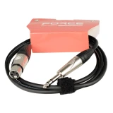 Кабель межблочный 6.3 Jack (M) - XLR (F), 1.5м, FORCE FMC-15 (FMC-15/1.5)