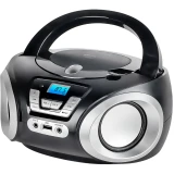 Аудиомагнитола Ritmix RBB-450BT Black/Silver