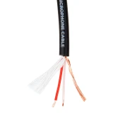 Кабель микрофонный FORCE PMC BK, 100м