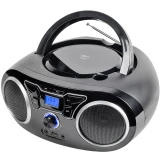 Аудиомагнитола Ritmix RBB-550BT Black/Silver