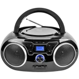 Аудиомагнитола Ritmix RBB-550BT Black/Silver