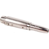 Переходник 6.3 Jack (F) - XLR (F), FORCE CFA-010