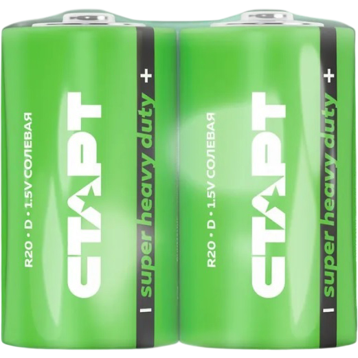 Батарейка СТАРТ (D, 2 шт.) - 4610116226339