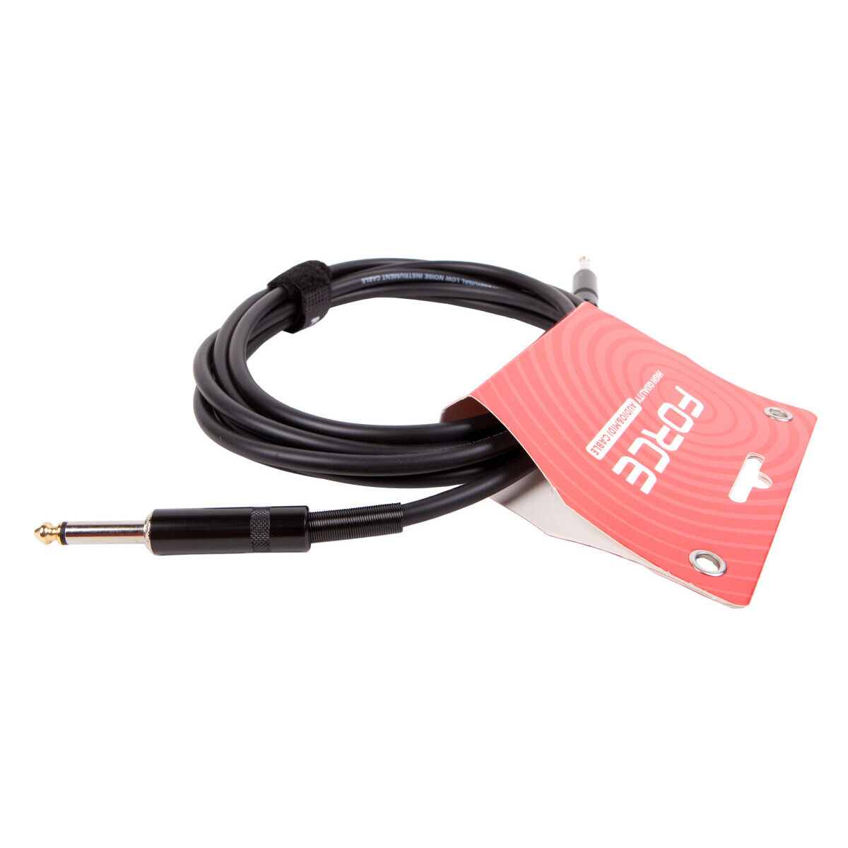 Кабель инструментальный 6.3 Jack (M) - 6.3 Jack (M), 3м, FORCE FGC-05 - FGC-05/3 - фото 2
