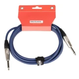 Кабель инструментальный 6.3 Jack (M) - 6.3 Jack (M), 3м, FORCE FGC-09 Blue (FGC-09/3 BL)