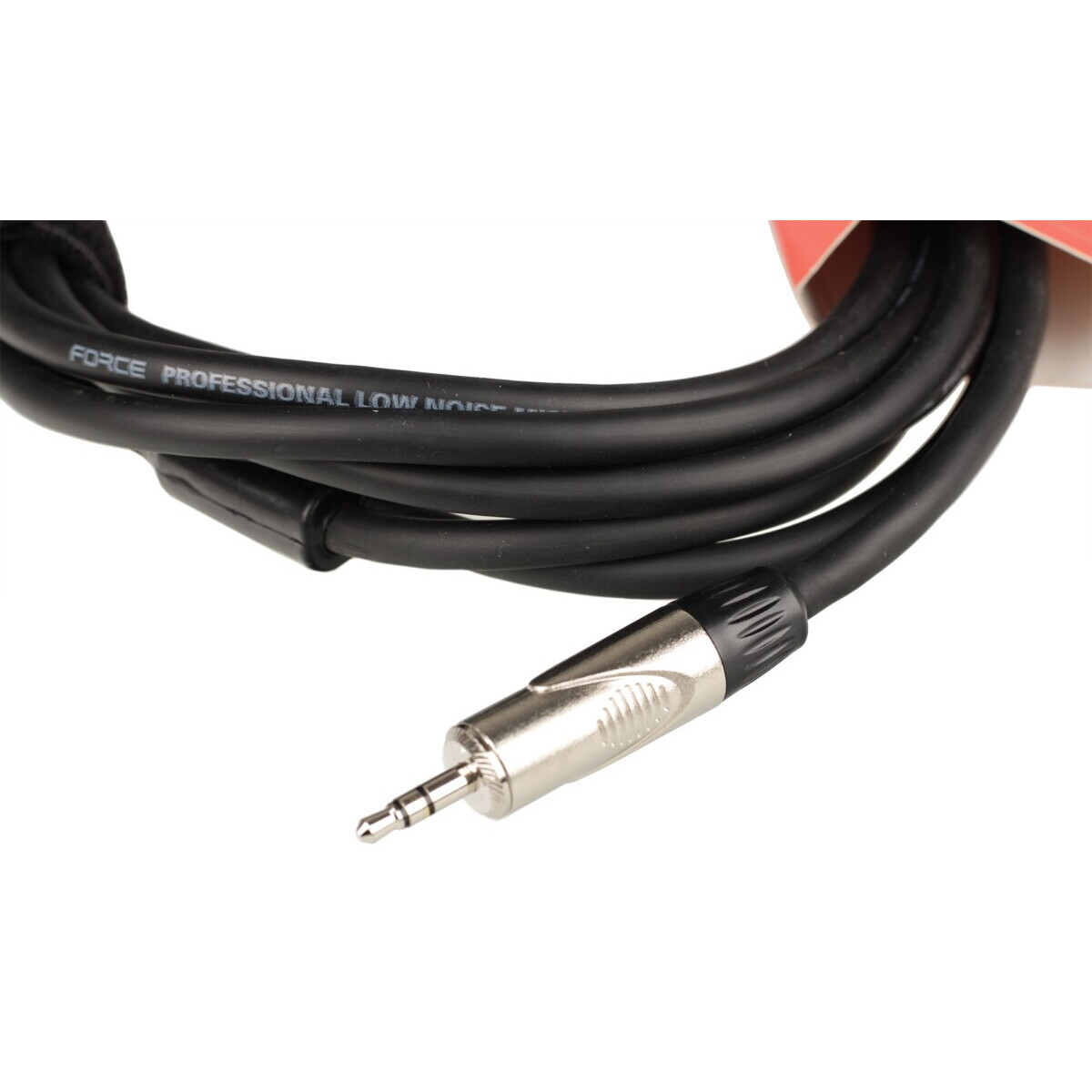 Кабель межблочный 3.5 Jack (M) - 2x RCA (M), 3м, FORCE FLC-18 - FLC-18/3 - фото 4