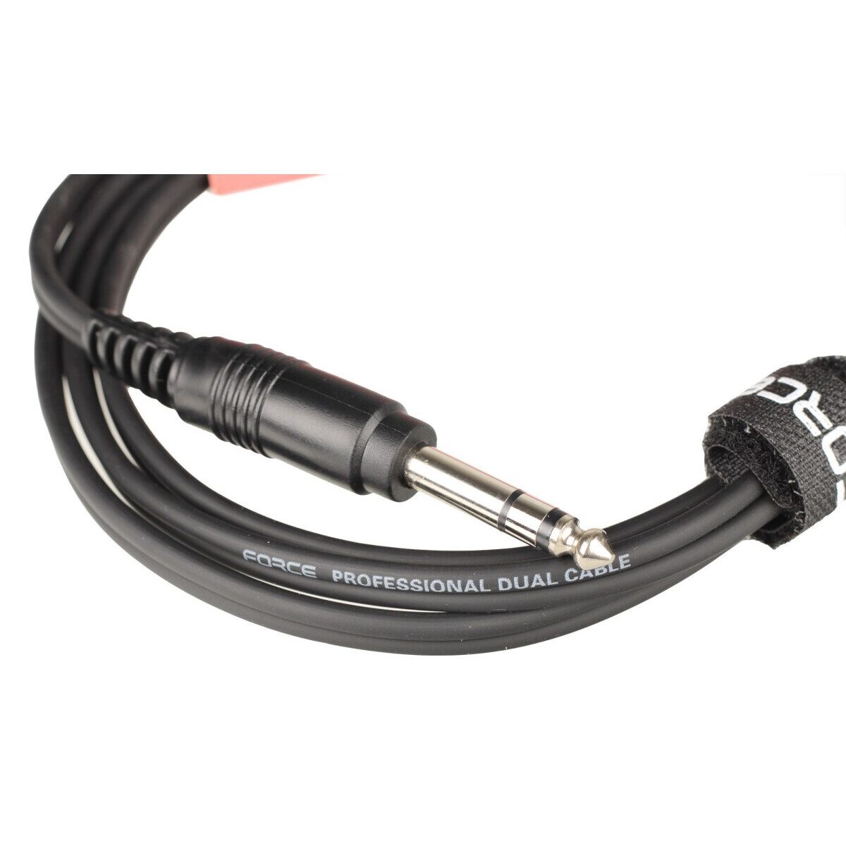 Кабель межблочный 6.3 Jack (M) - 2x RCA (M), 1.5м, FORCE FLC-27 - FLC-27/1.5 - фото 5