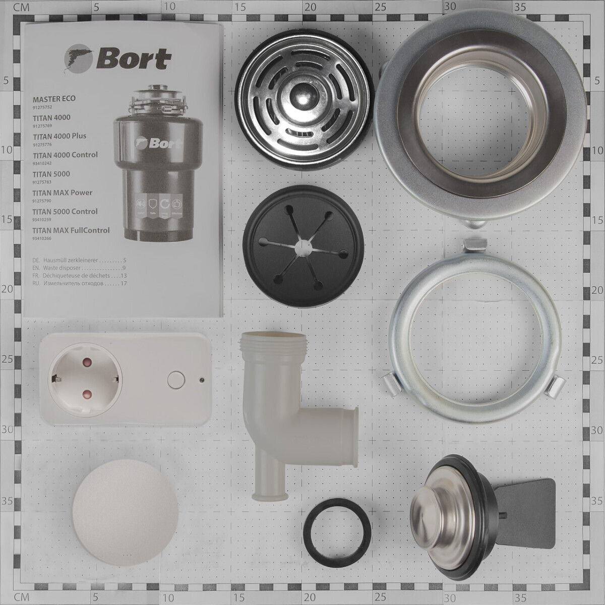 Измельчитель пищевых отходов Bort TITAN MAX Power (FullControl) - 93410266 - фото 7