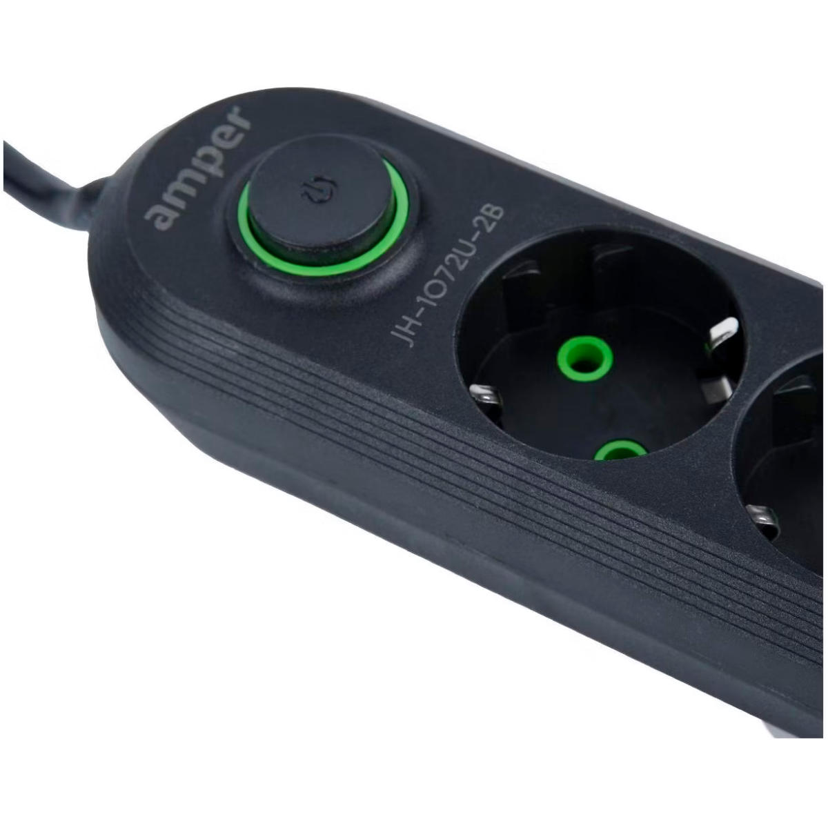Сетевой удлинитель Amper JH-1072U-2B - фото 3