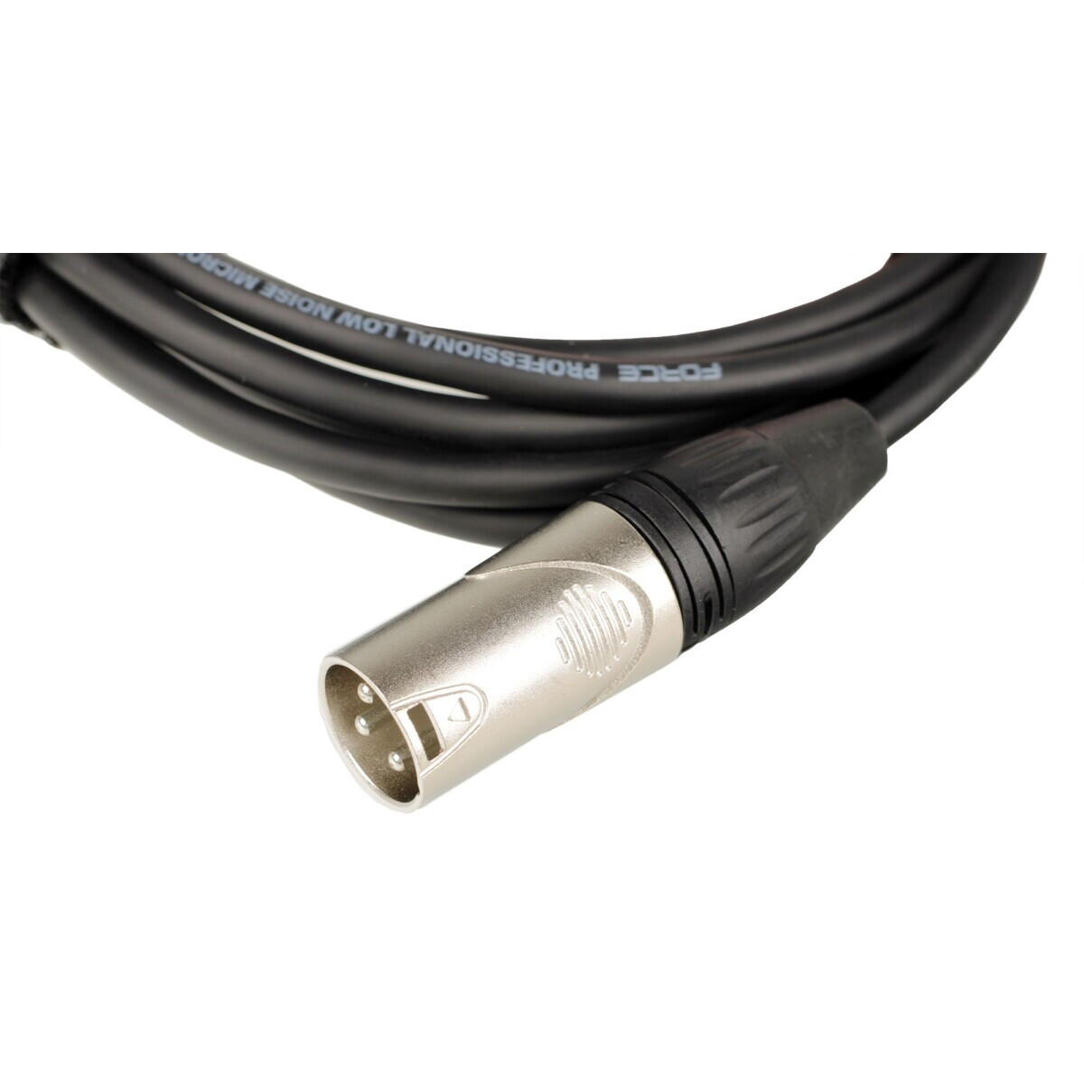 Кабель межблочный 6.3 Jack (M) - XLR (M), 3м, FORCE FMC-07 - FMC-07/3 - фото 5