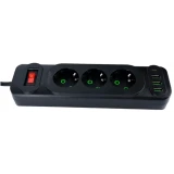 Сетевой удлинитель Amper JH-1081U-4B