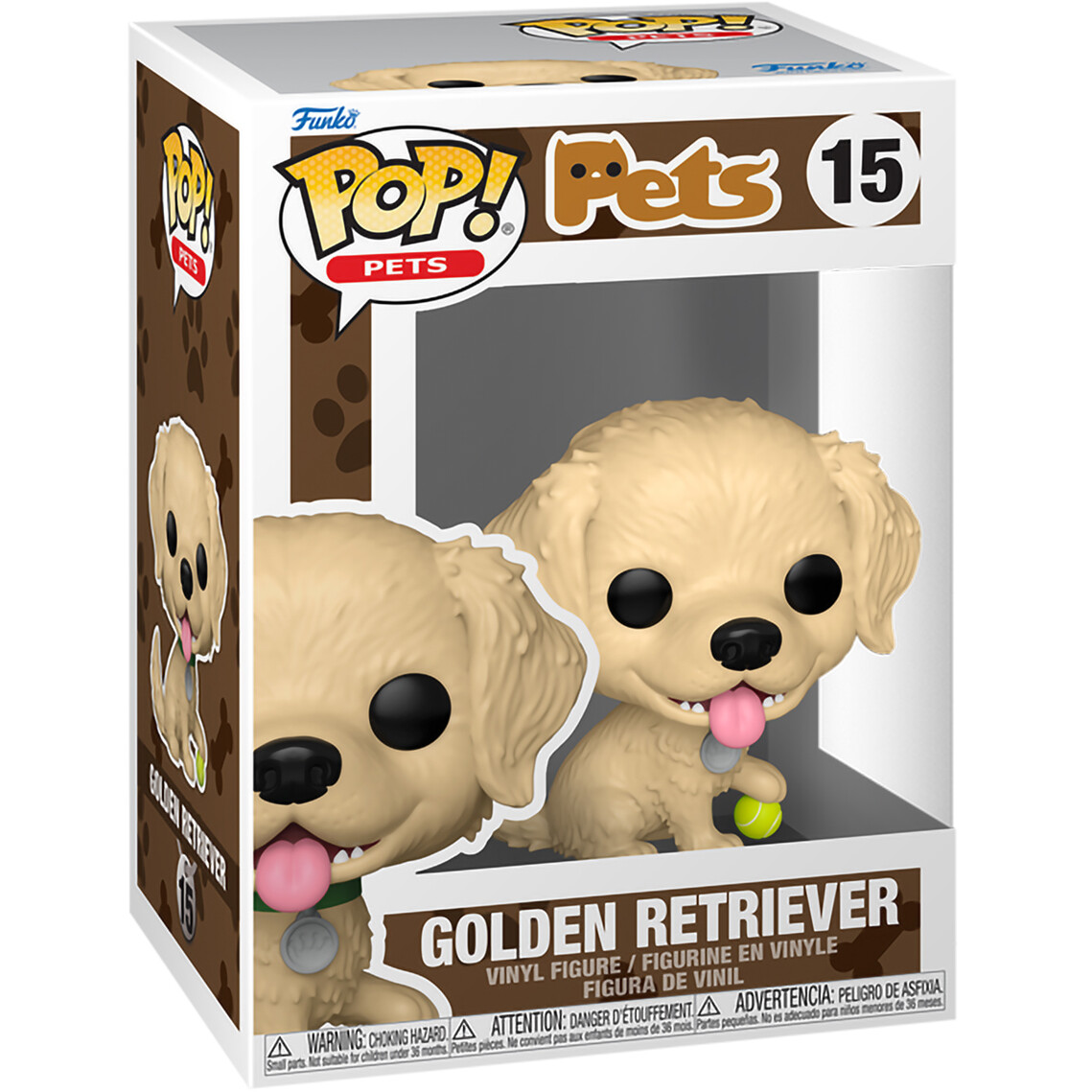 Фигурка Funko POP! Pets Golden Retriever - 88327 - фото 2