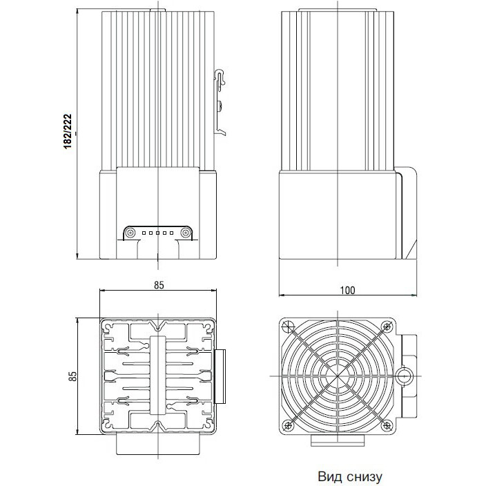 Нагреватель ЦМО HGL046-400W - фото 3